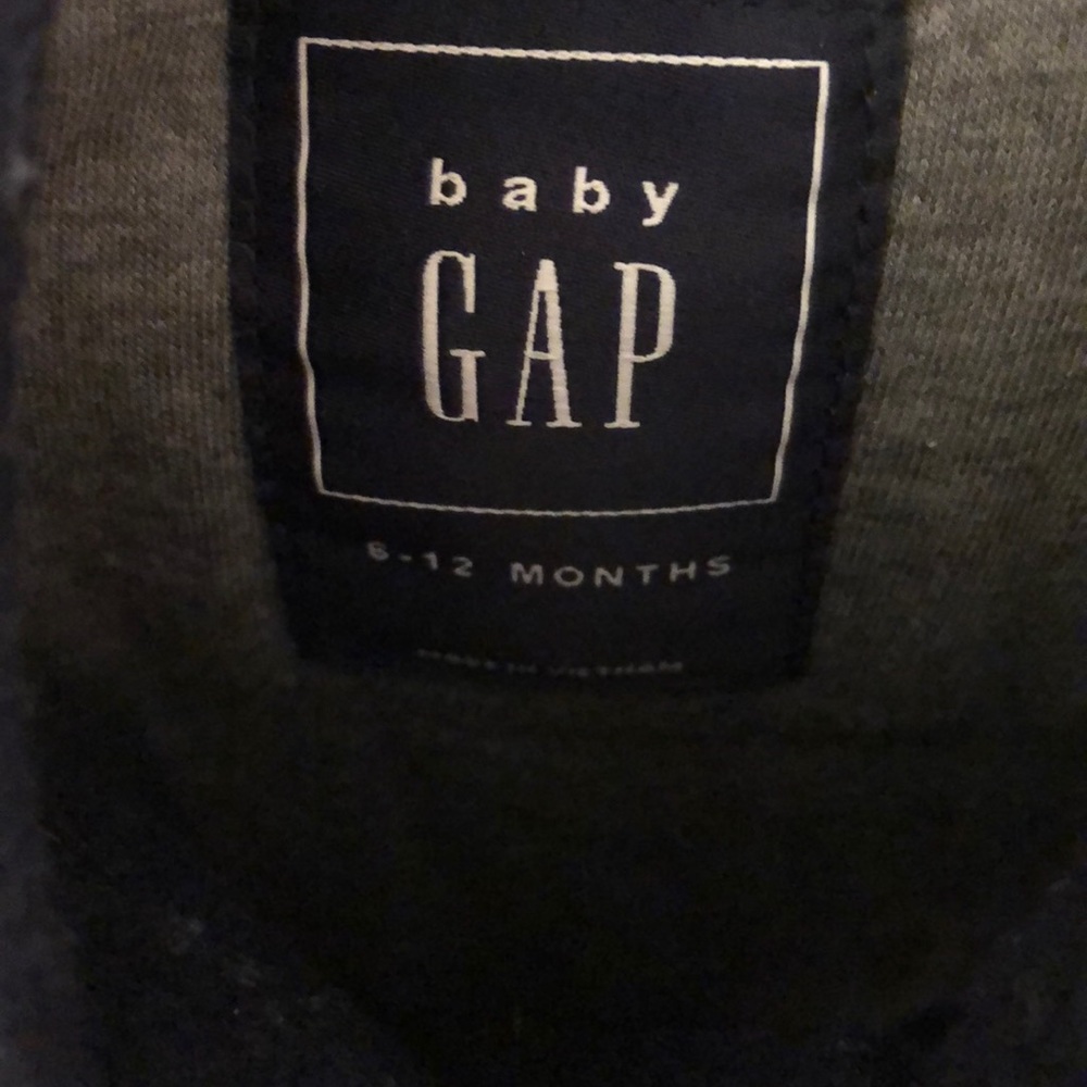 Navy wool toggle jacket - Picture 5 of 7
